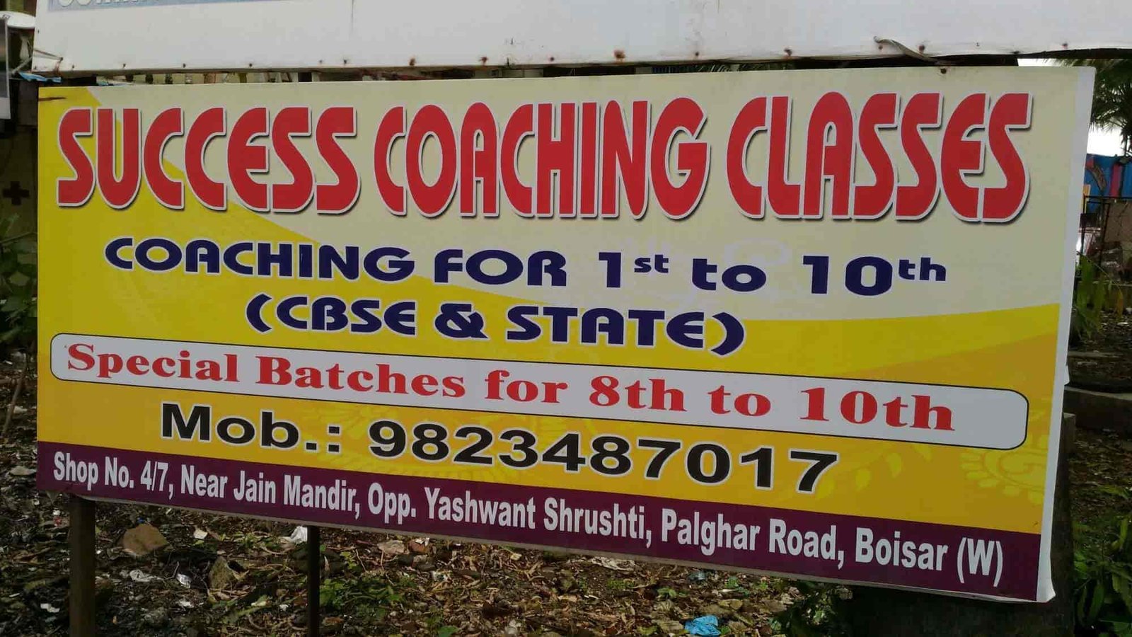 Success Coaching Classes